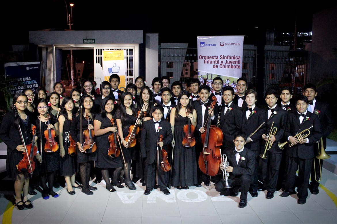 Orquesta Orquesta Sinfónica Infantil Juvenil de Chimbote Arpegio Perú